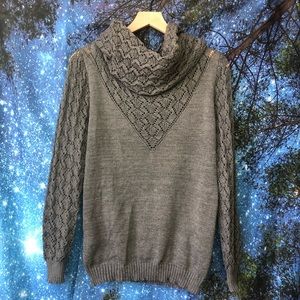 Cowl neck sweater